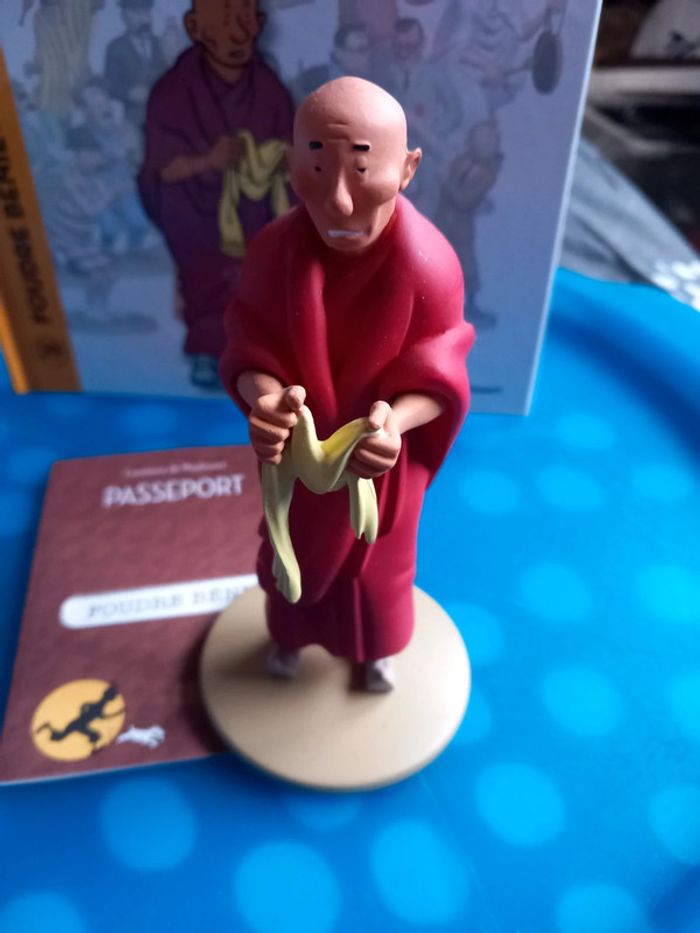 Figurine foudre bénie moine tibétain - photo numéro 2