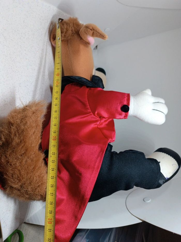 Peluche plush Teddy loup Wolf costume tenue soirée Tex Avery cartoon Turner look tropico - photo numéro 14