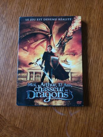 dvd, moi, Arthur, 12 ans chasseurs de dragons