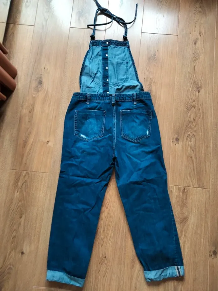 Salopette d'été en jean Zara - photo numéro 5