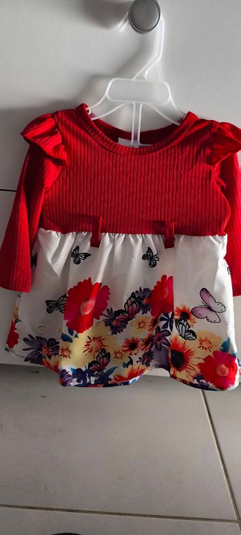 Robe bébé fille 3-6 mois neuve