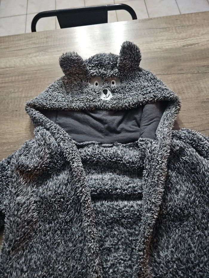 Robe de chambre /peignoir modèle ours in extenso 5 ans - photo numéro 2