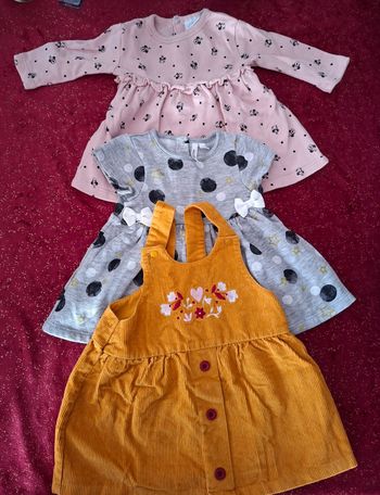 Lot de 3 robes 3 mois