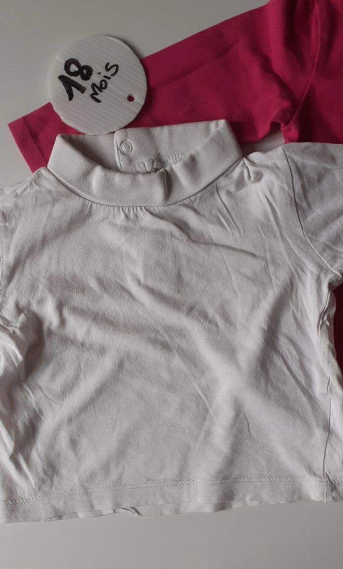 Lot de 2 sous pull 18 mois - photo numéro 4