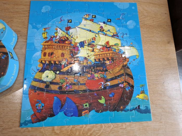 Puzzle djeco le bateau de barberousse - photo numéro 3
