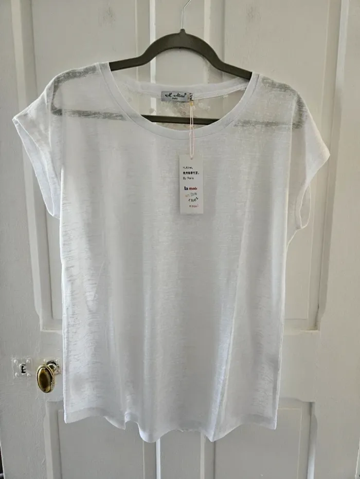 Top dos transparent T.M/L - photo numéro 6