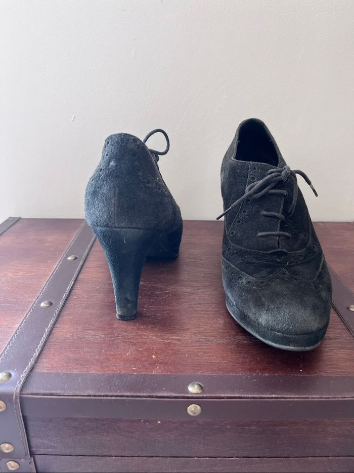 Talons en cuir noir - photo numéro 5
