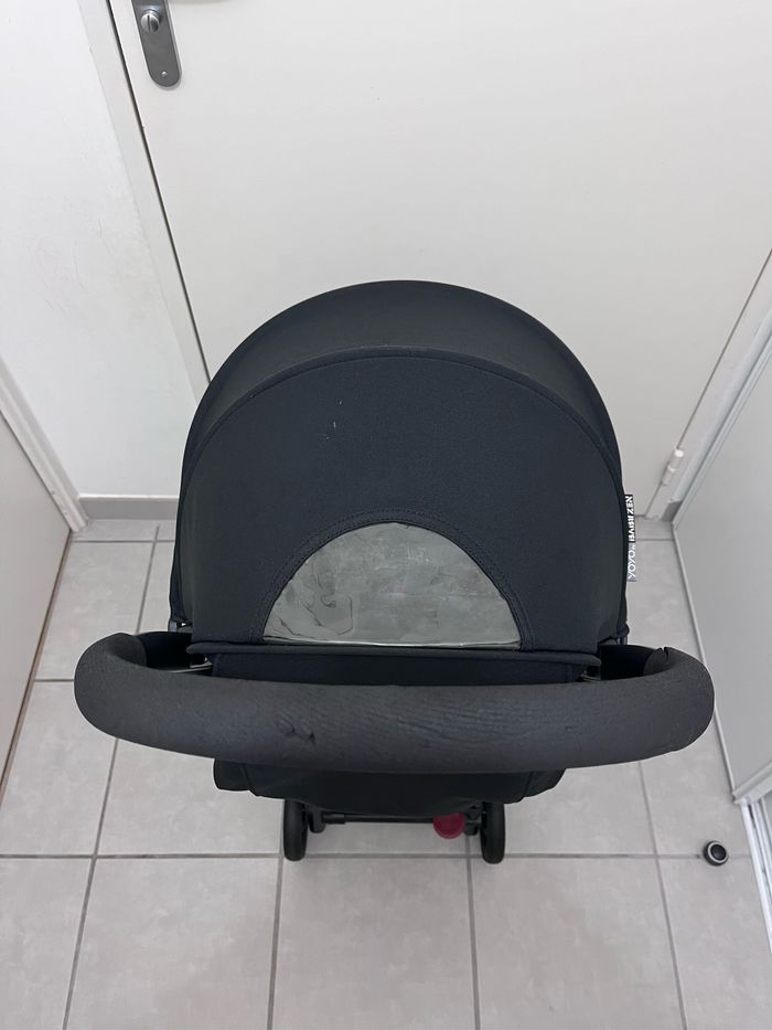 Poussette YOYO avec nacelle et pack 6+ noir - photo numéro 4