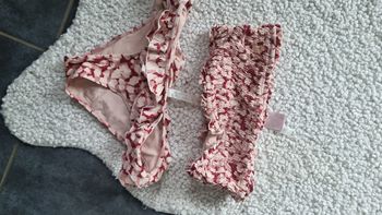 2 pieces maillot de bain parfait état 34 36 S H&M  bandeau