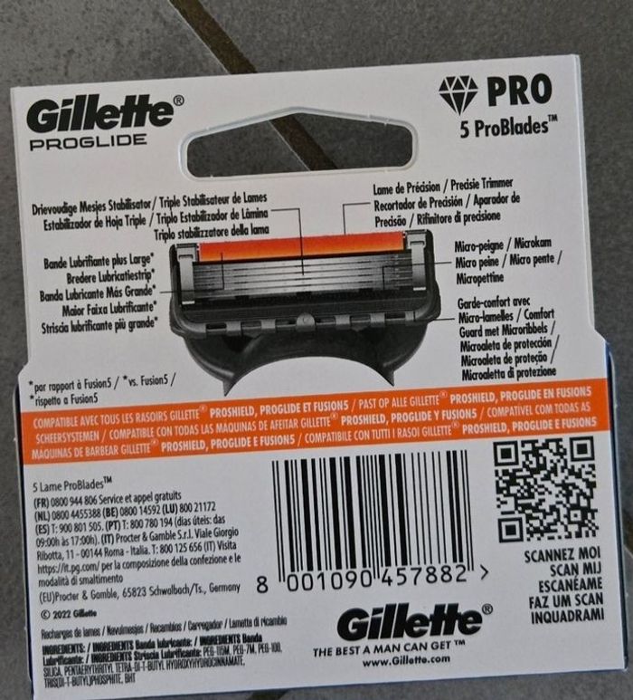 Lot  de 24 lames gillette proglide neuve - photo numéro 2