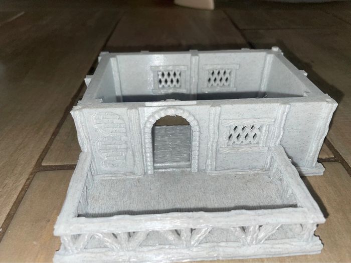 Petite maison château en 3D boîte à bijoux de rangement tirelire - photo numéro 12