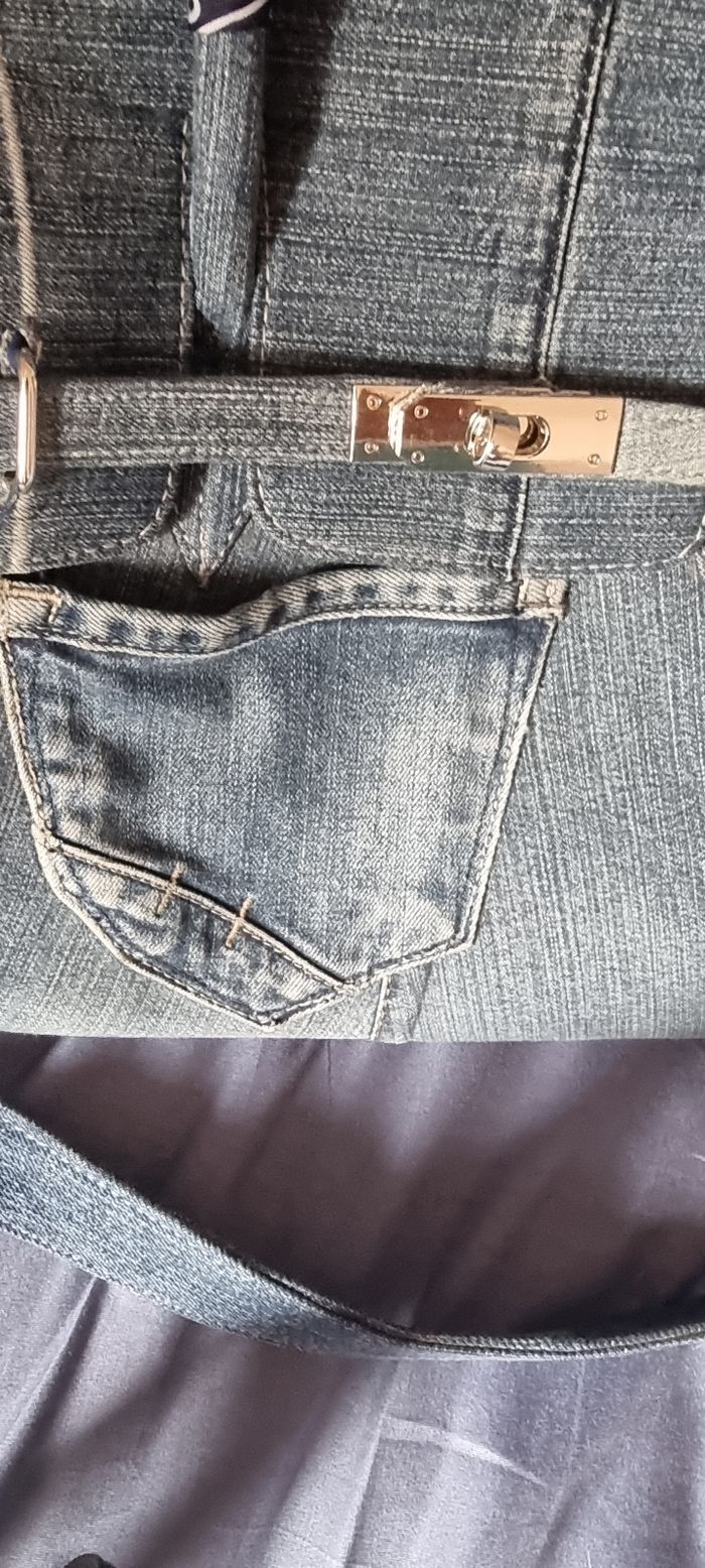 Grand Sac en Jean - photo numéro 9