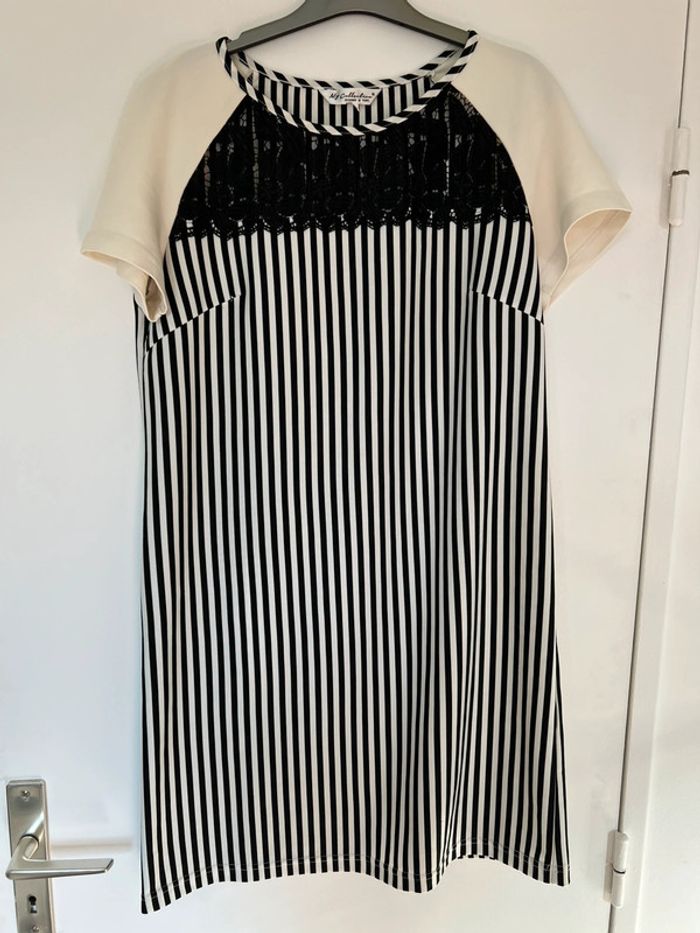 Robe manches courtes