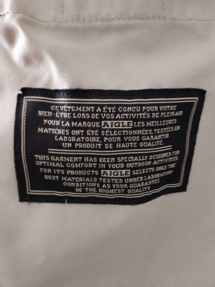 Canadienne beige clair de randonnée montagnarde ou de ville '' Aigle'' - photo numéro 3