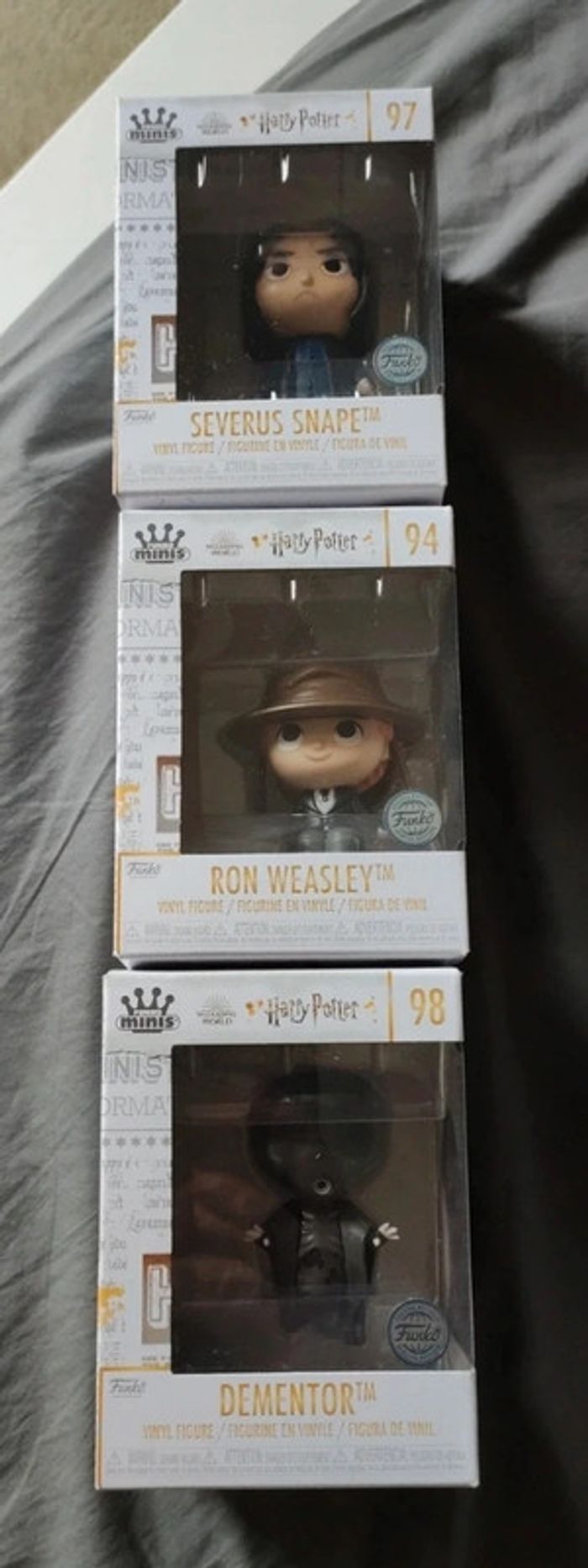 Funko mini Harry Potter lot de 3 - photo numéro 2
