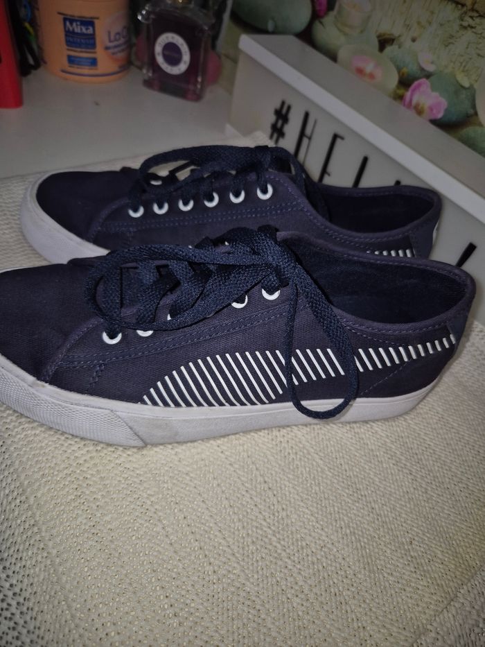 Baskets puma bleu 37.5 - photo numéro 2