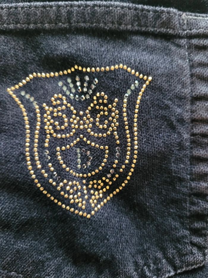 Pantalon en velours gris foncé, Dismero, US28 - photo numéro 8