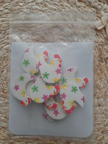 Petites poules à coller