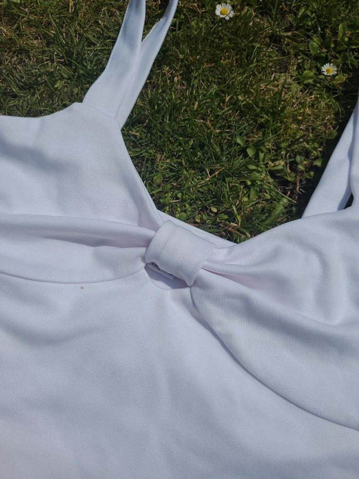 Crop top blanc - photo numéro 2