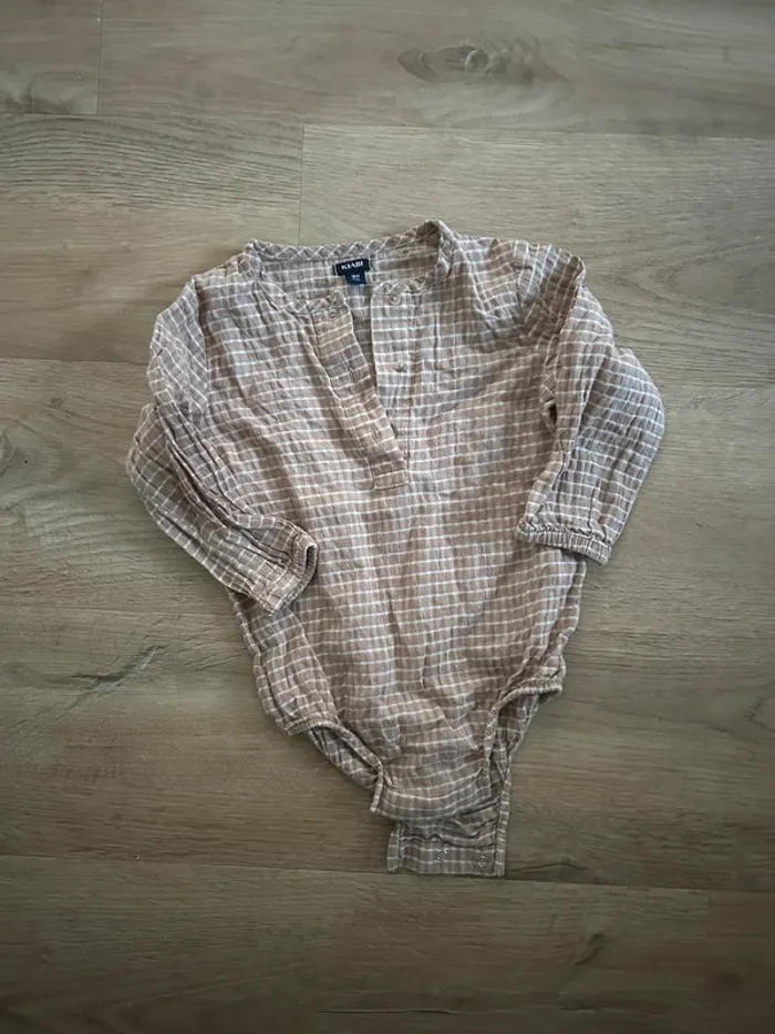 Joli body chemise bébé 18 mois