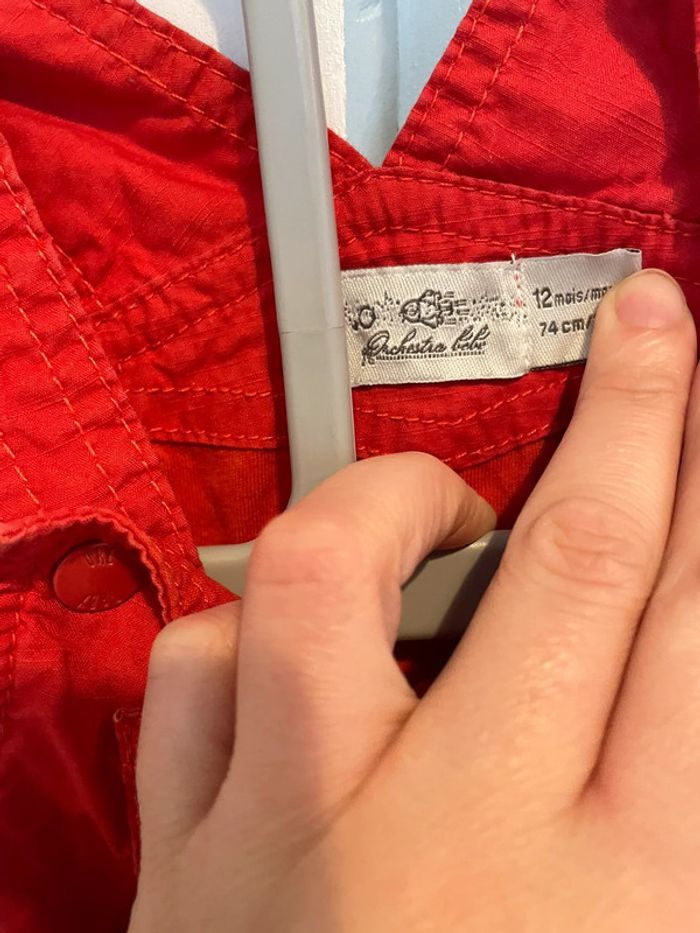 Salopette , 12 mois , orchestra baby - photo numéro 2