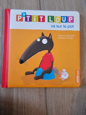 Livre P'tit loup va sur le pot