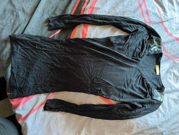 Robe épaule cuir