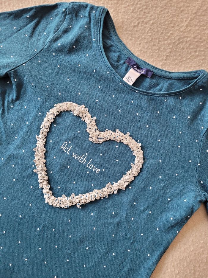 T-shirt manches longues okaidi 8 ans - photo numéro 4