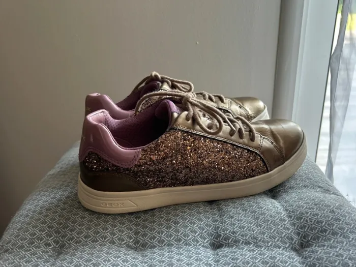 Baskets geox Respira pointure 38 paillettes - photo numéro 2