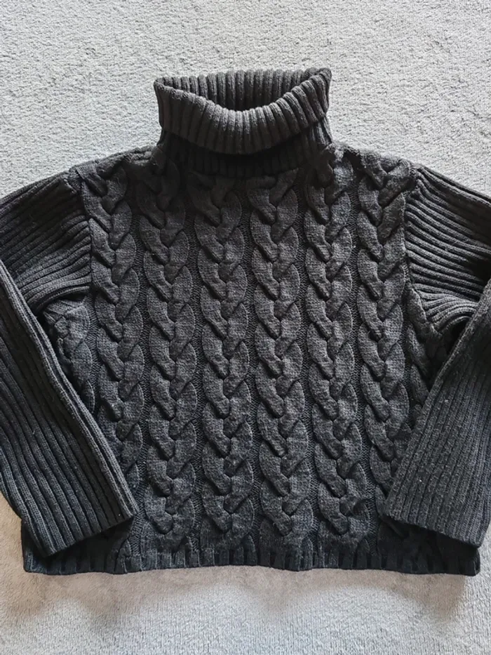 Pull col roulé torsadé Le Petit Baigneur – Taille 38 (M) Femme