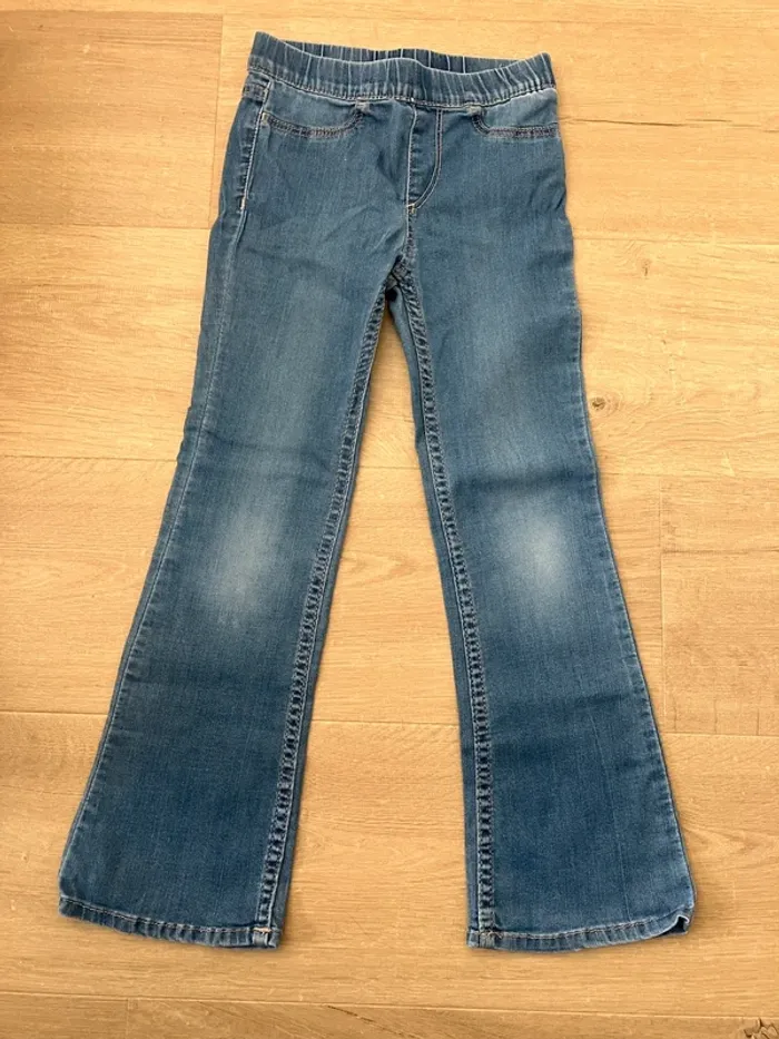 Pantalon jeans flare 116 cm 5/6 ans H&M