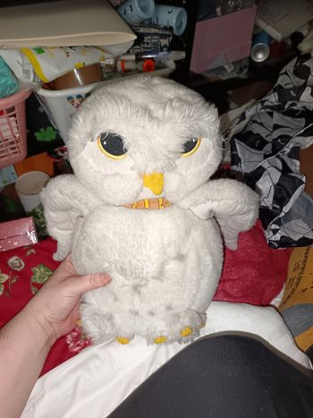 Peluche chouette Harry potter vintage