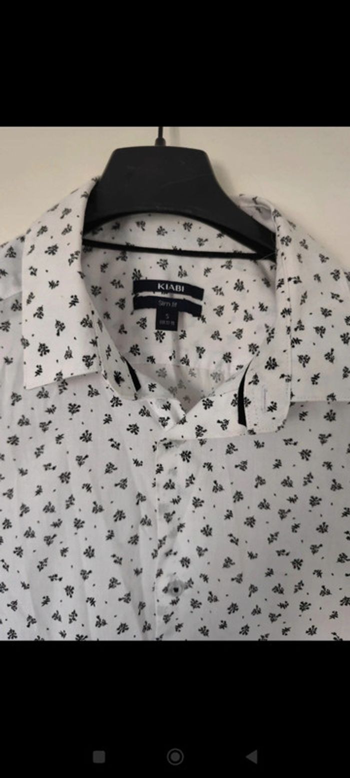 Chemise blanche slim fit taille S Kiabi - photo numéro 3