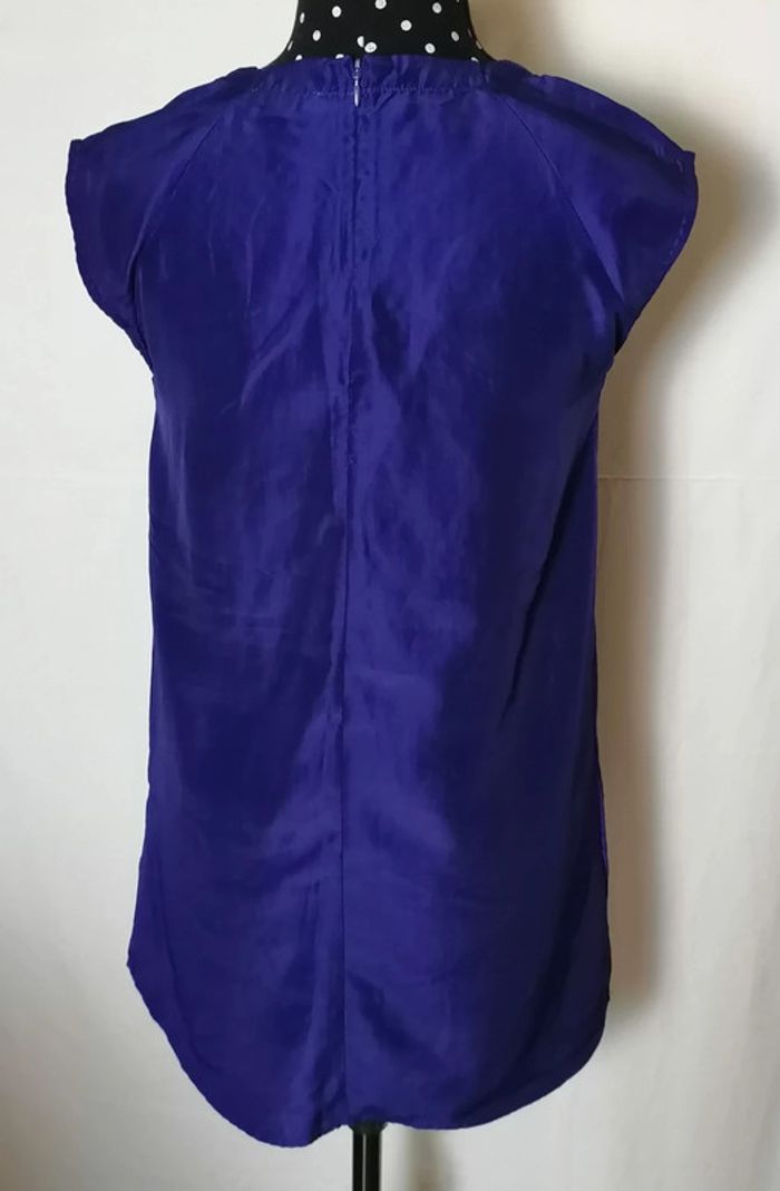 Robe courte ou tunique bleu roi tête de mort étoiles taille 12 ans Kookaï - photo numéro 5