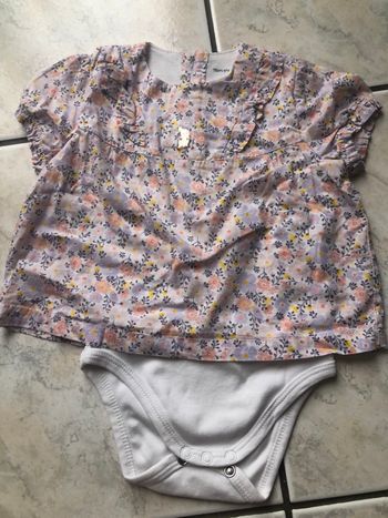 Ensemble sergent major fille 9 mois été