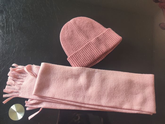 Écharpe et bonnet enfant