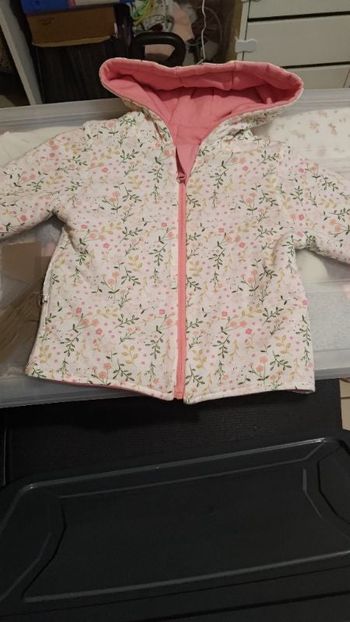 Blouson, gémo, réversible, 12 mois