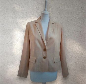 Blazer beige lin et coton KOOKAÏ 40