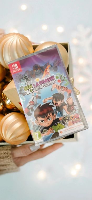 Jeu Nintendo switch Ben 10 la chasse au pouvoirs neuf sous blister