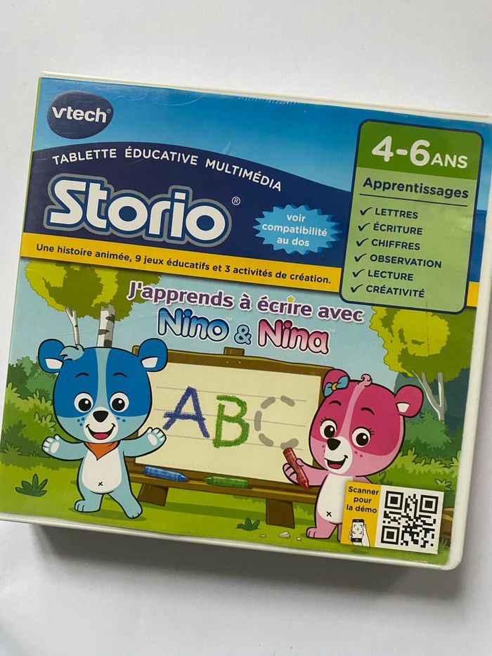 storio j’apprends à écrire avec nino & Nina - photo numéro 1