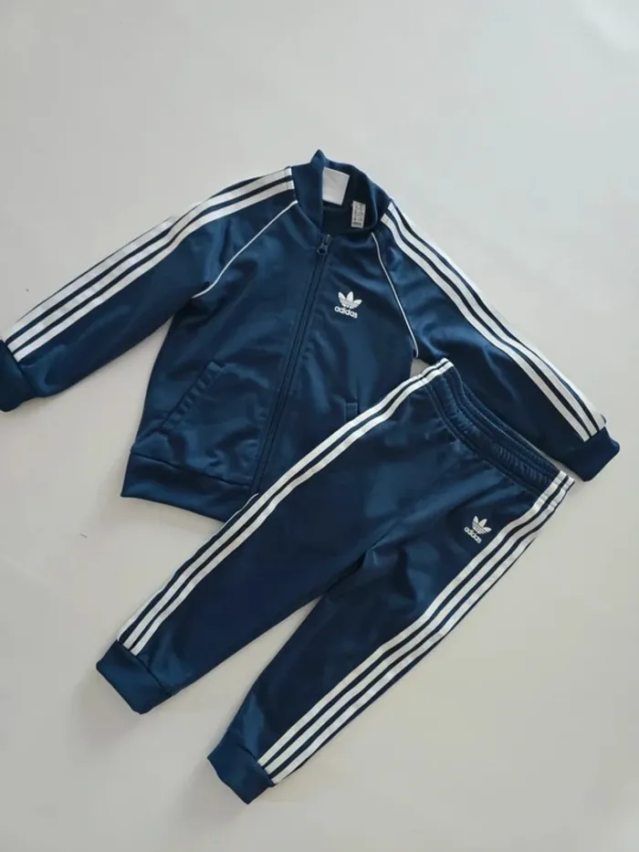 Ensemble jogging adidas bleu