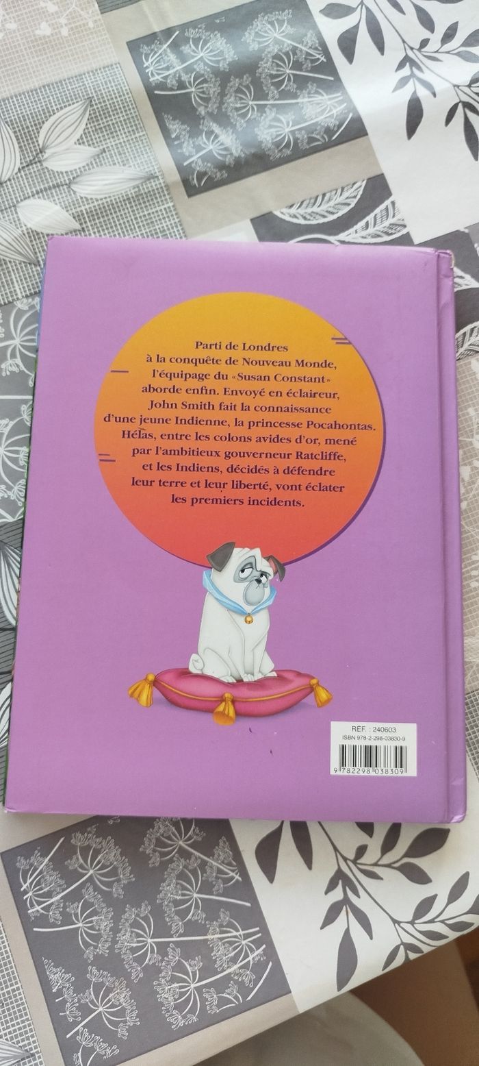 Livre enfant Pocahontas Disney - photo numéro 3