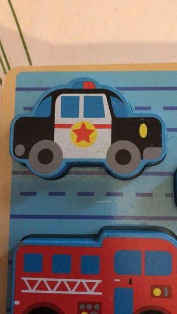 Lot de 2 puzzles en bois