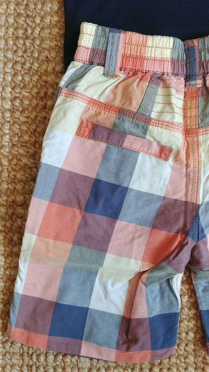 Ensemble body Petit Bateau et bermuda Catimini 2 ans - photo numéro 11