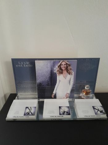 Parfum Lancôme avec Présentoir