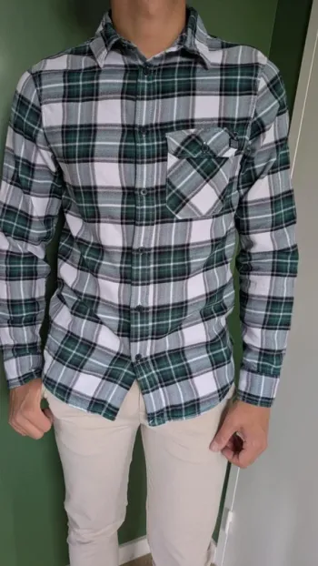 Chemise à carreaux H&M