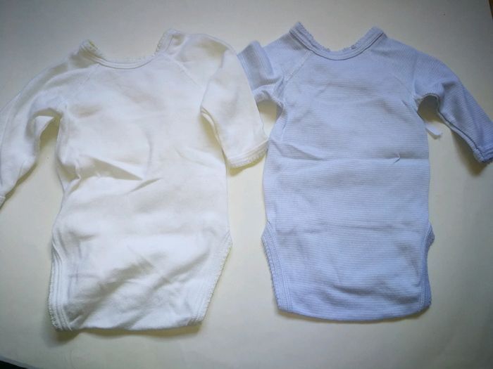 Lot de 2 bodies ML naissance petit bateau - photo numéro 4