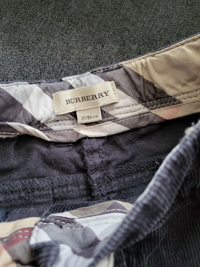 Short en velours Burberry - photo numéro 3