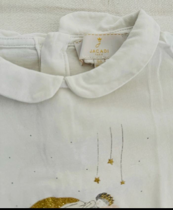 Teeshirt manches longues Jacadi taille six ans - photo numéro 3