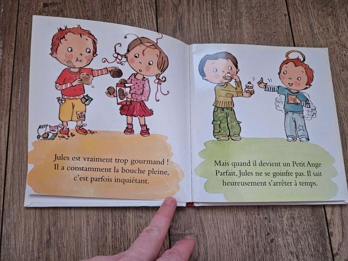 Livre Petit ange parfait "Jules est trop gourmand" - photo numéro 2